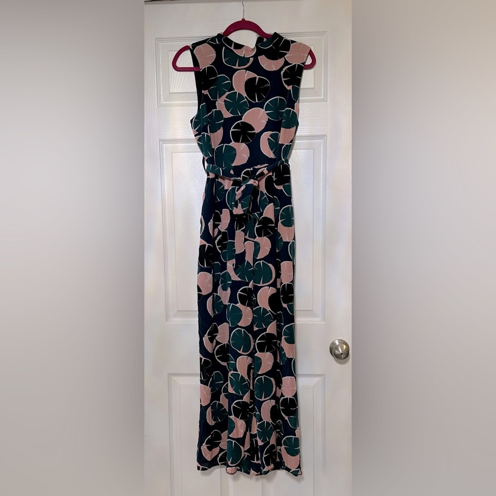 Anthropologie jumpsuit size 10. 100% silk.